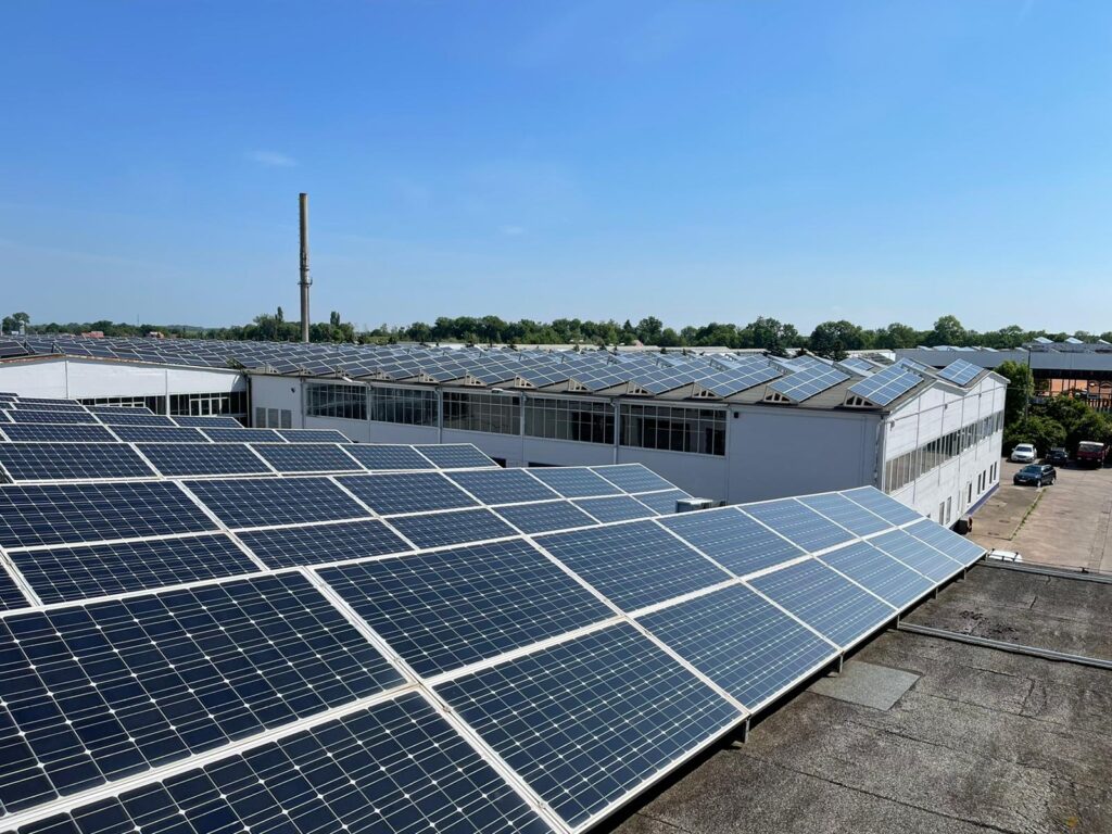 Foto unserer Referenzanlage in Erfurt